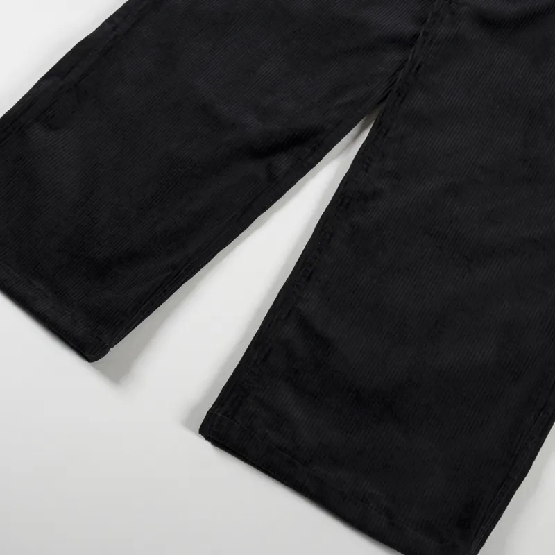 Gramicci Womens Corduroy Pleated Pant Black-9