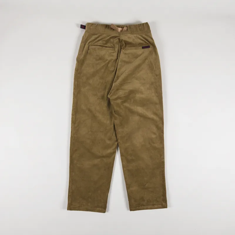 Gramicci Womens Corduroy Pleated Pant Mocha Beige