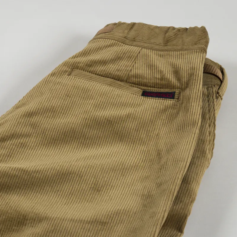 Gramicci Womens Corduroy Pleated Pant Mocha Beige-6