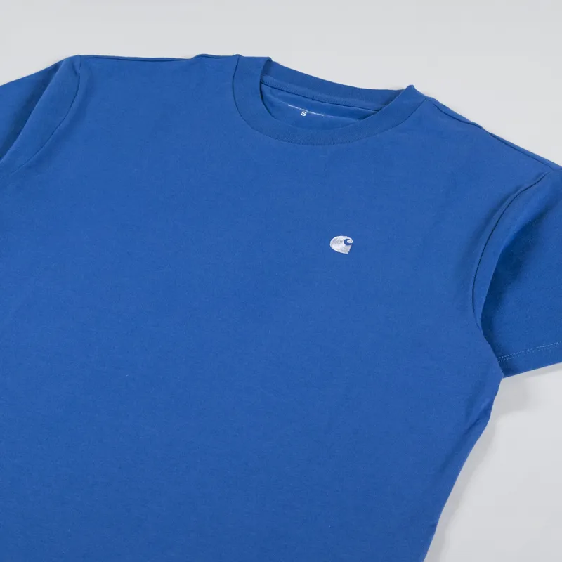 Carhartt WIP Womens Casey T Shirt Liberty Silver-4