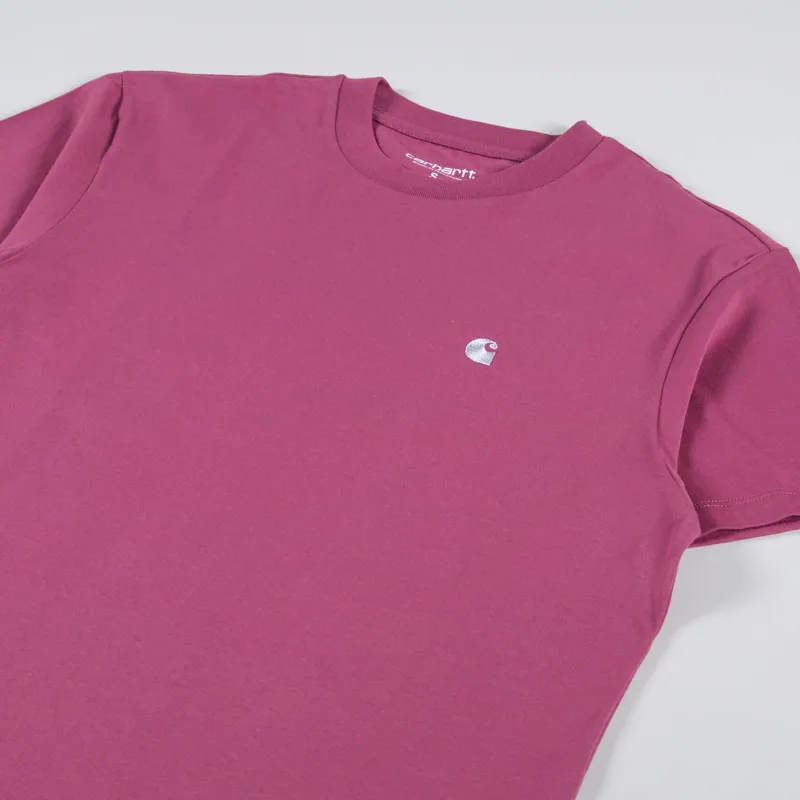 Carhartt WIP Womens Casey T Shirt Punch Silver-4