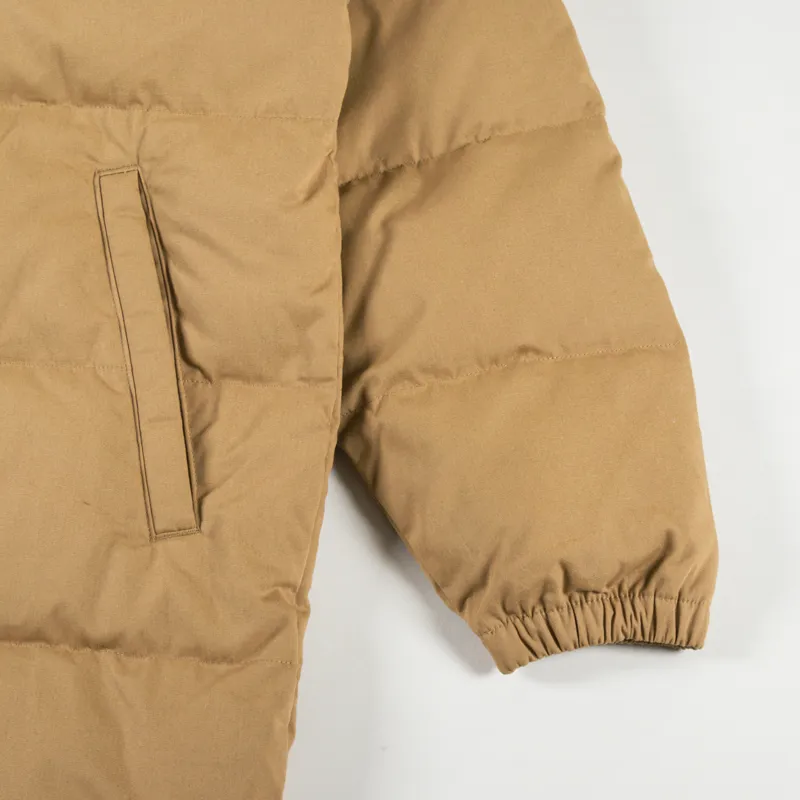 Patagonia Womens Cotton Down Parka Nest Brown-12