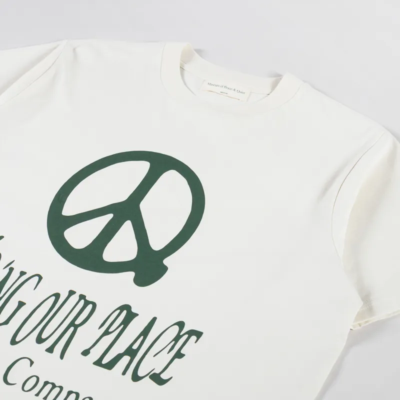 Museum Of Peace And Quiet Our Place T Shirt Bone-1