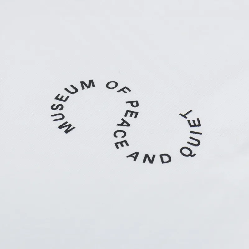 Museum Of Peace And Quiet Infinite T Shirt White-2