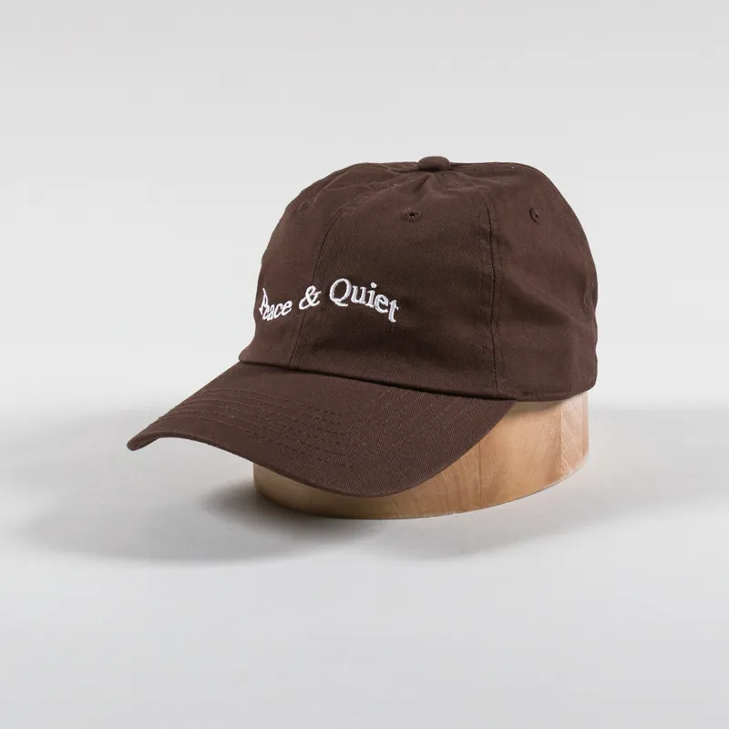 Museum of Peace & Quiet word mark hat khaki Lids | The Calm Classics Collection has arrived. 7 peaceful  main image 3