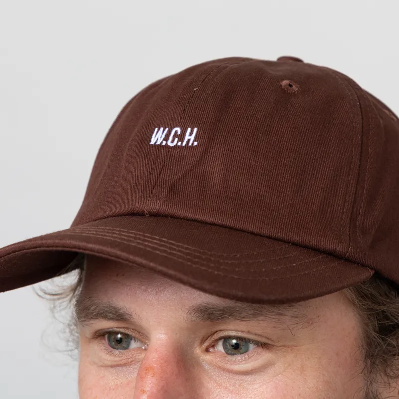Working Class Heroes Twill Cap Chocolate Brown-8
