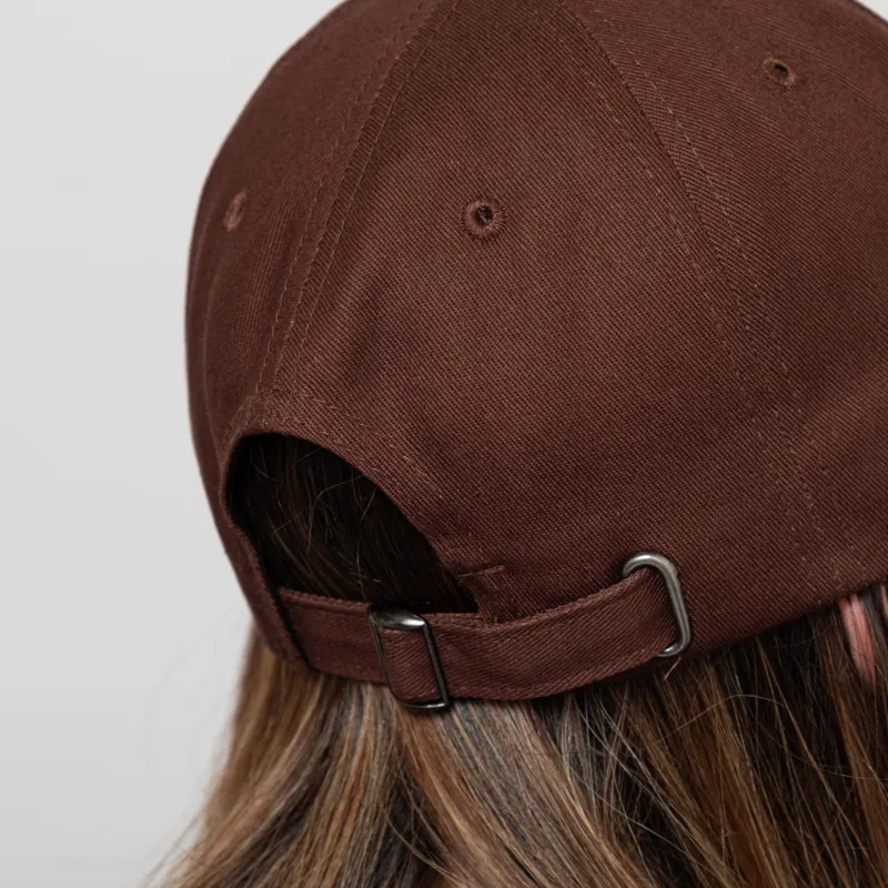 Working Class Heroes Twill Cap Chocolate Brown-7
