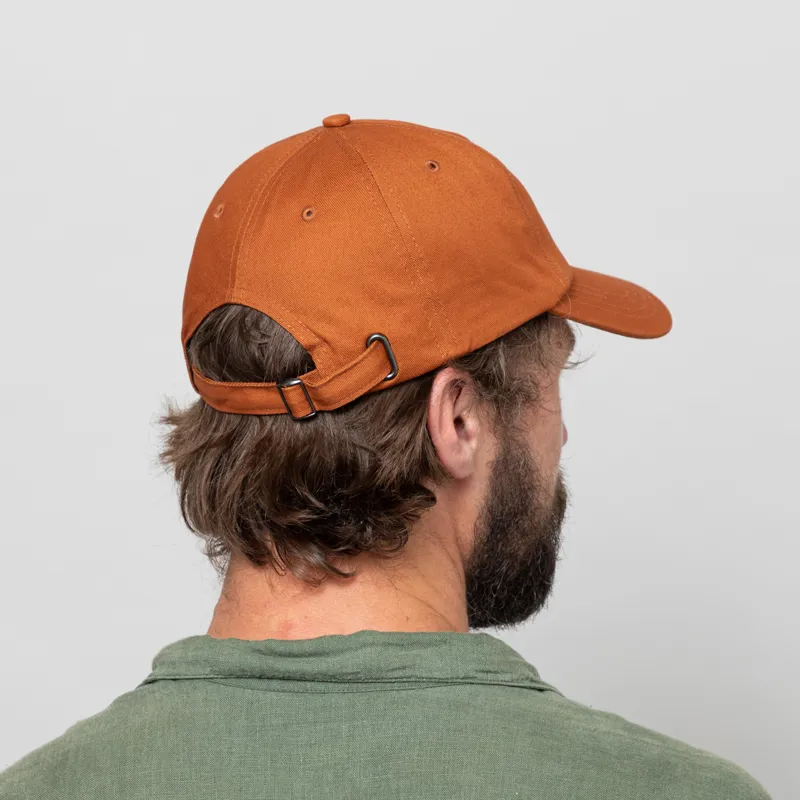 Working Class Heroes Twill Cap Work Brown-4