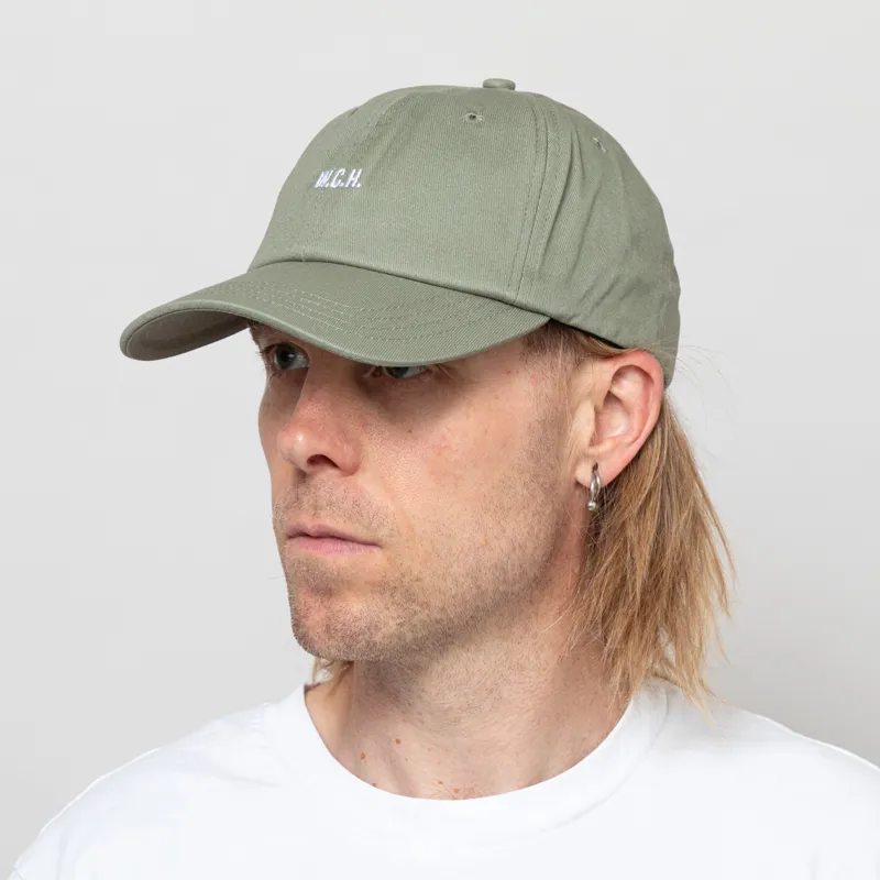 Working Class Heroes Twill Cap Washed Green