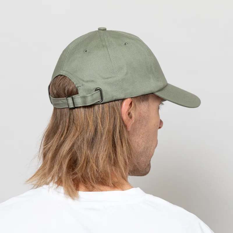 Working Class Heroes Twill Cap Washed Green-4