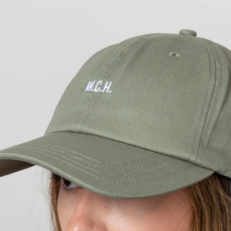 Working Class Heroes Twill Cap Washed Green-7