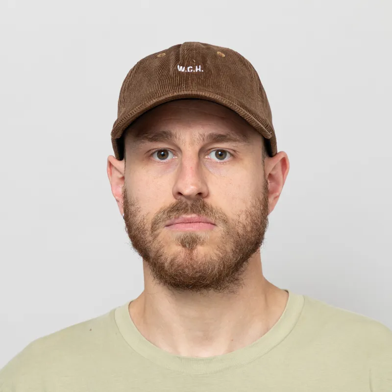 Working Class Heroes Cord Cap Brown-2
