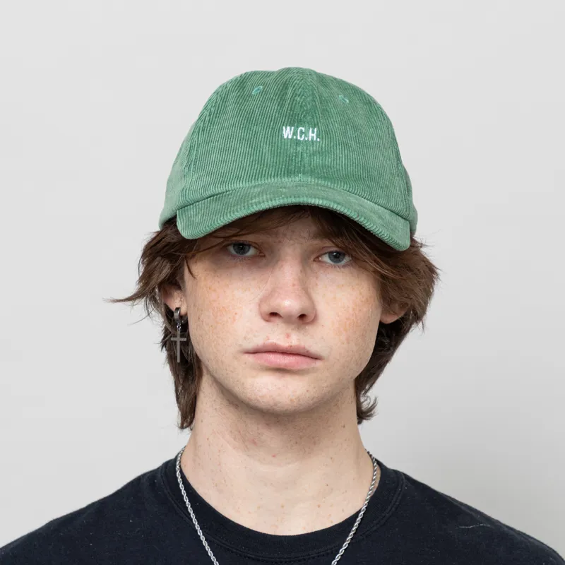 Working Class Heroes Cord Cap Green-2