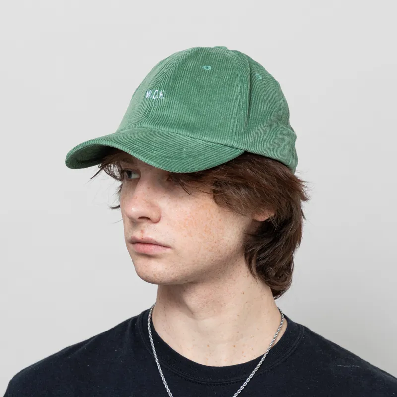 Working Class Heroes Cord Cap Green