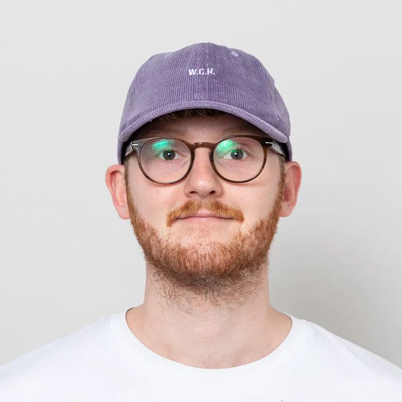 Working Class Heroes Cord Cap Purple-2