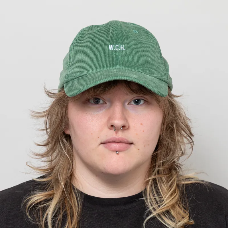 Working Class Heroes Cord Cap Green-3