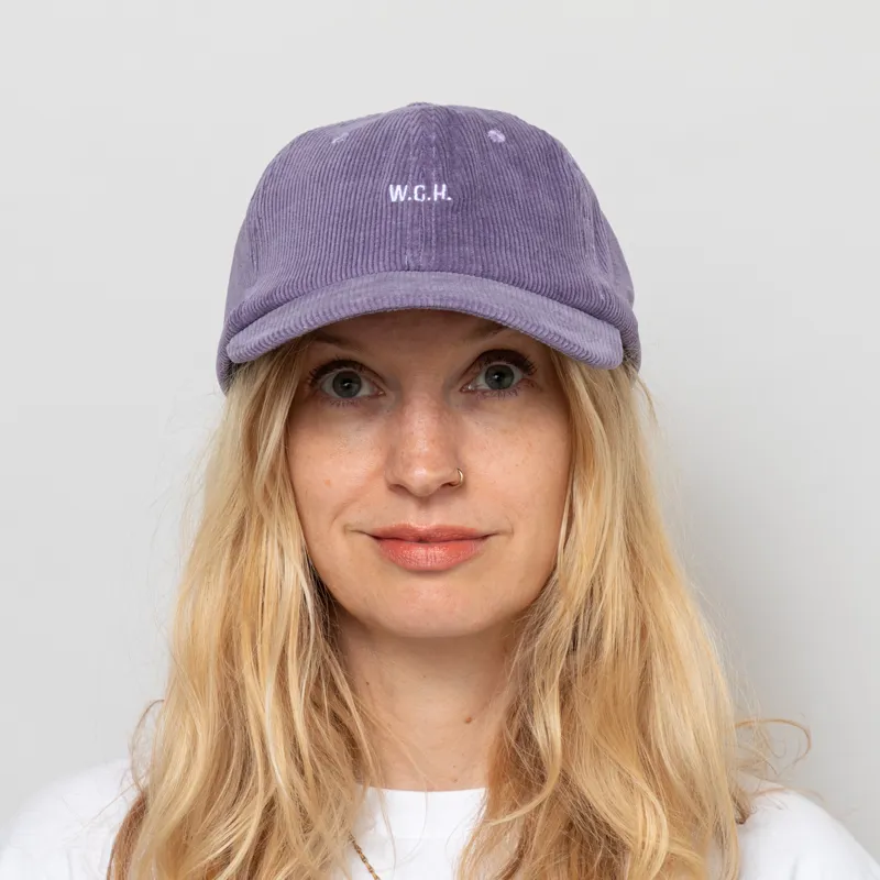 Working Class Heroes Cord Cap Purple-3