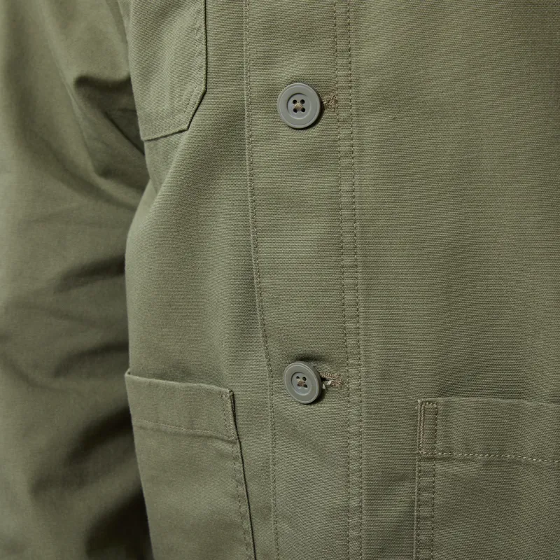 Working Class Heroes Chore Jacket Olive-9