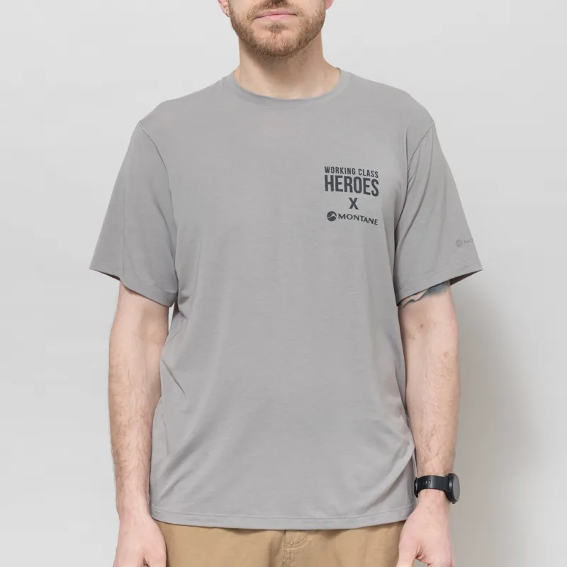 Montane x Working Class Heroes Run Club T Shirt Ridge-6