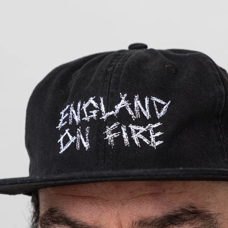 Working Class Heroes x England On Fire Cap Black-6