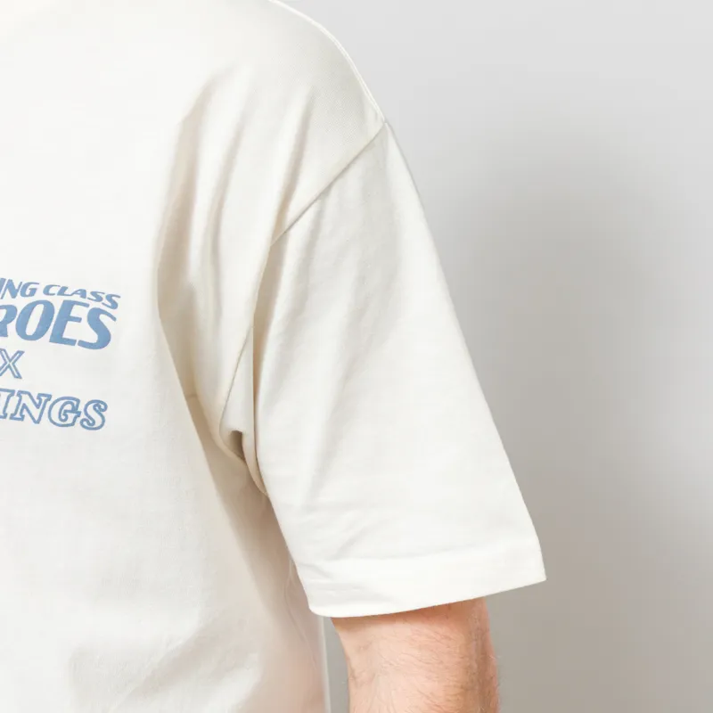 Working Class Heroes x Irvings T Shirt Natural-10