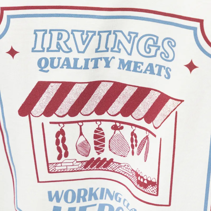Working Class Heroes x Irvings T Shirt Natural-7