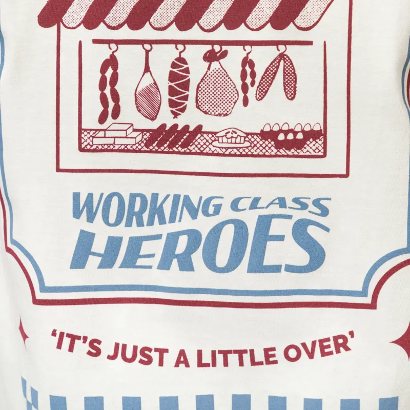 Working Class Heroes x Irvings T Shirt Natural-6