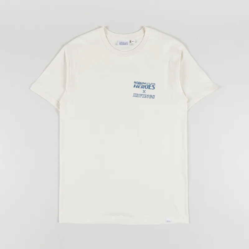 Working Class Heroes x Irvings T Shirt Natural-1