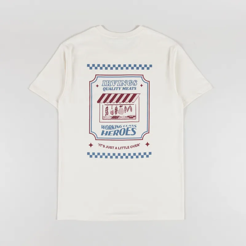 Working Class Heroes x Irvings T Shirt Natural