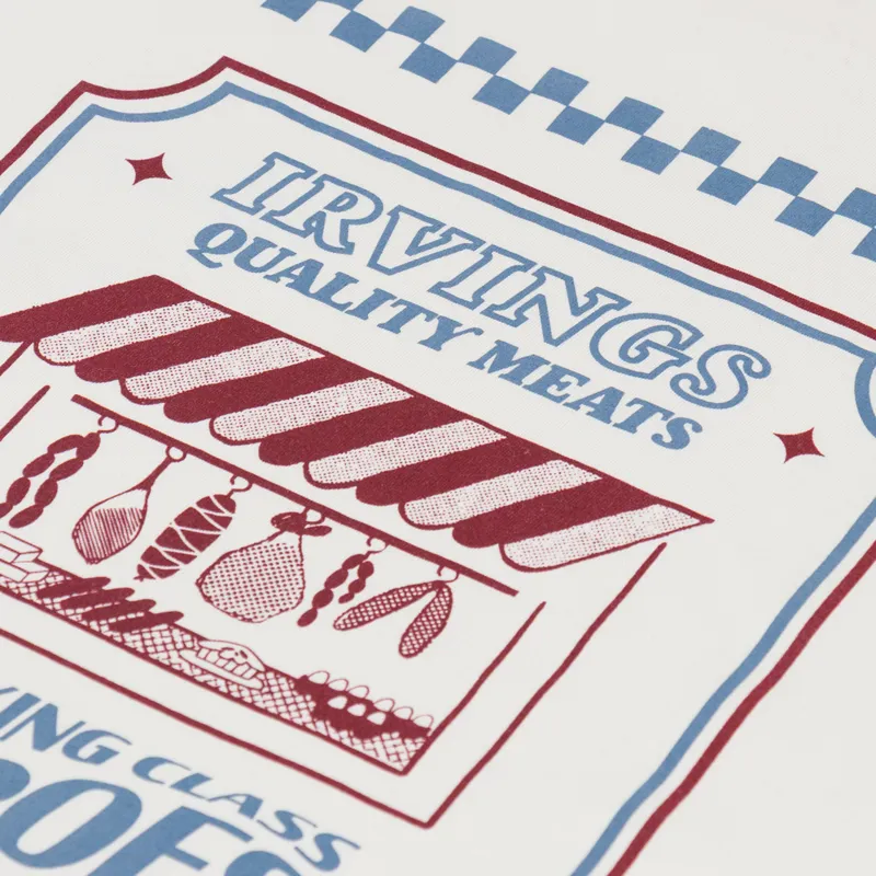 Working Class Heroes x Irvings T Shirt Natural-4