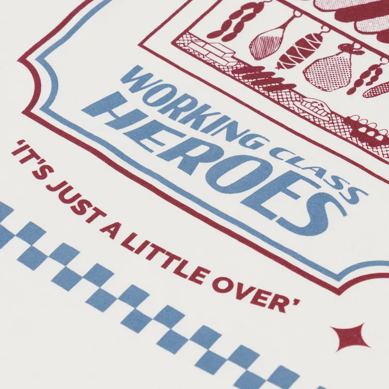 Working Class Heroes x Irvings T Shirt Natural-5