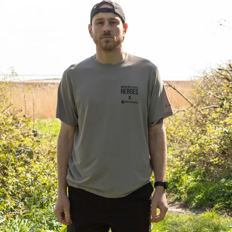 Montane x Working Class Heroes Run Club T Shirt Ridge-1