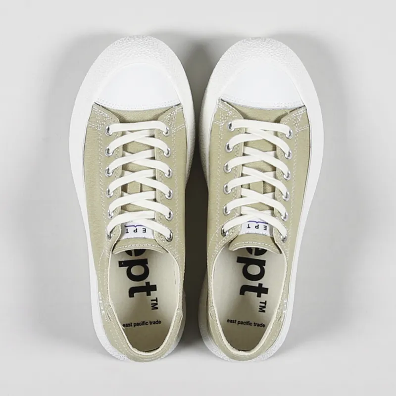 East Pacific Trade Womens Dive Canvas Shoes Beige-1