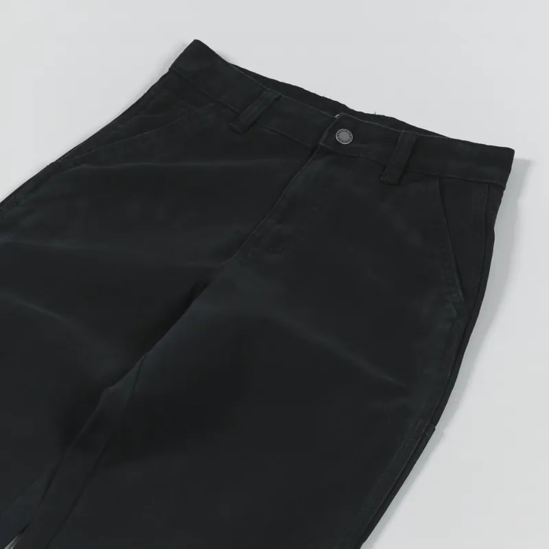 Dickies Womens Duck Canvas Pant Stone Washed Black-6