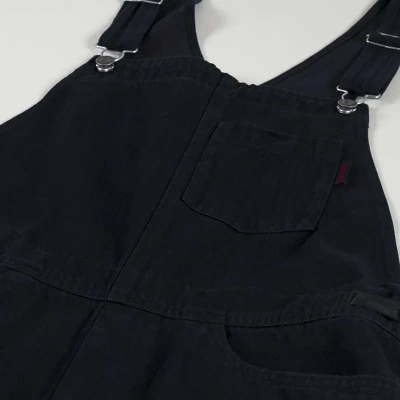 Gramicci Womens Denim Rock Slide Overalls True Black-8
