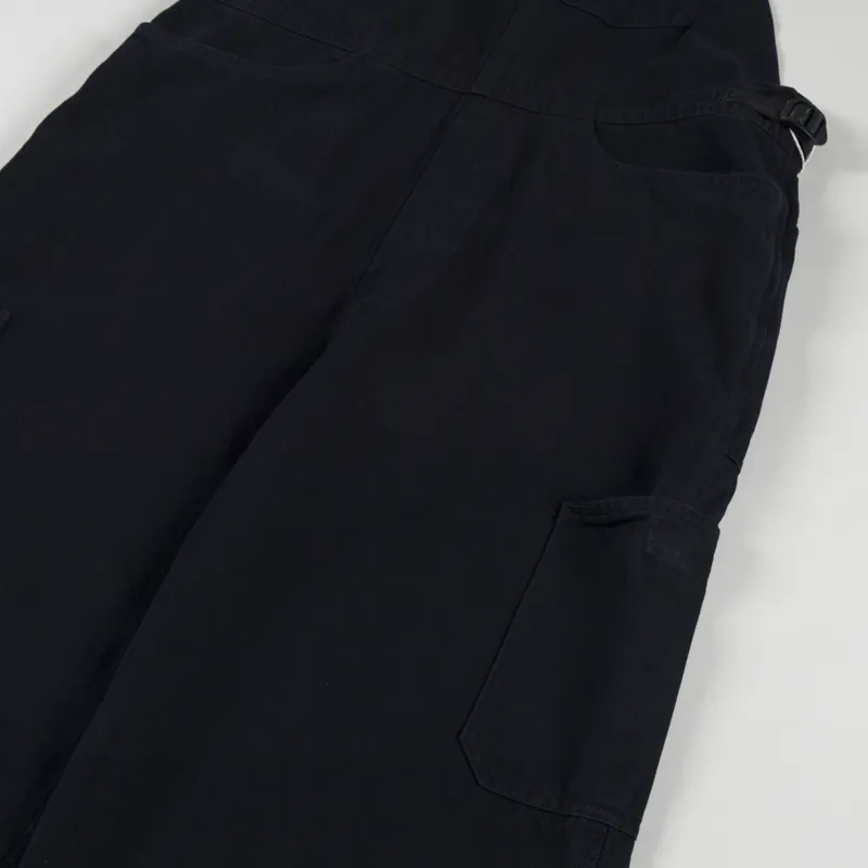 Gramicci Womens Denim Rock Slide Overalls True Black-7