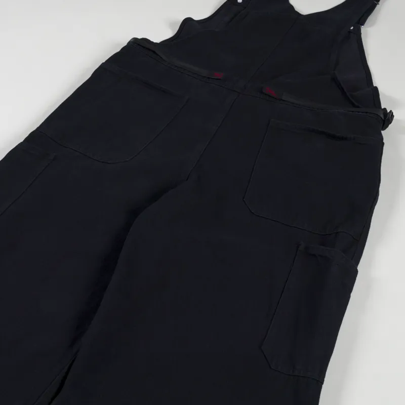 Gramicci Womens Denim Rock Slide Overalls True Black-9