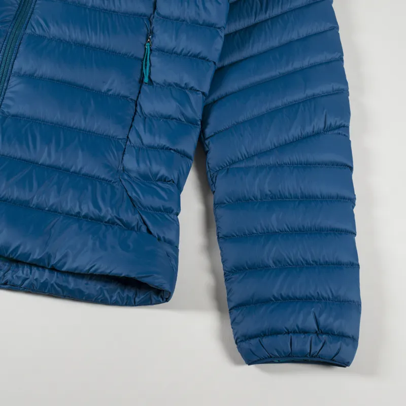 Patagonia Womens Down Sweater Hoody Lagom Blue-11