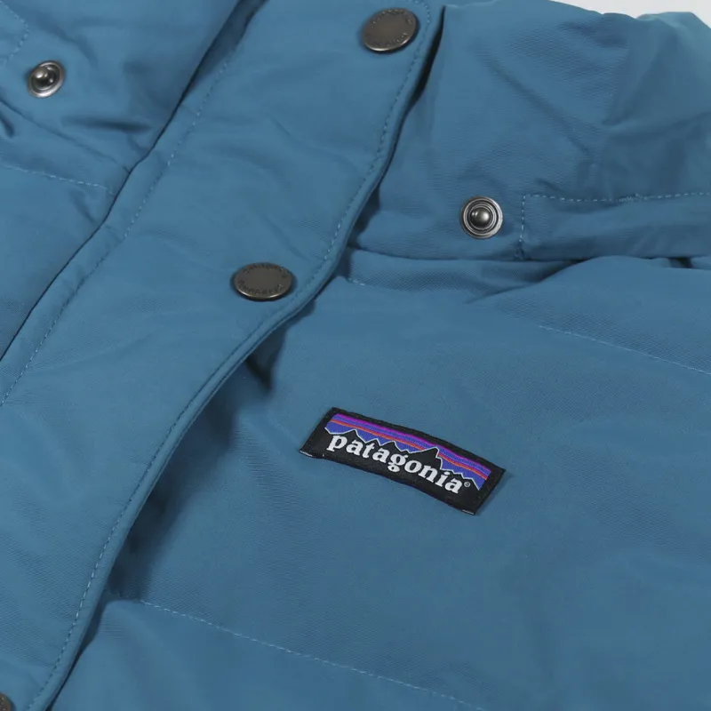 Patagonia Womens Insulated Recycled Downdrift Jacket Wavy Blue