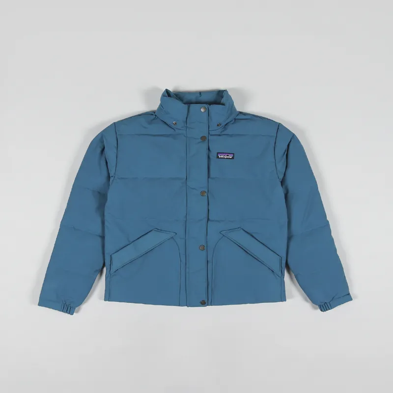 Patagonia Womens Insulated Recycled Downdrift Jacket Wavy Blue