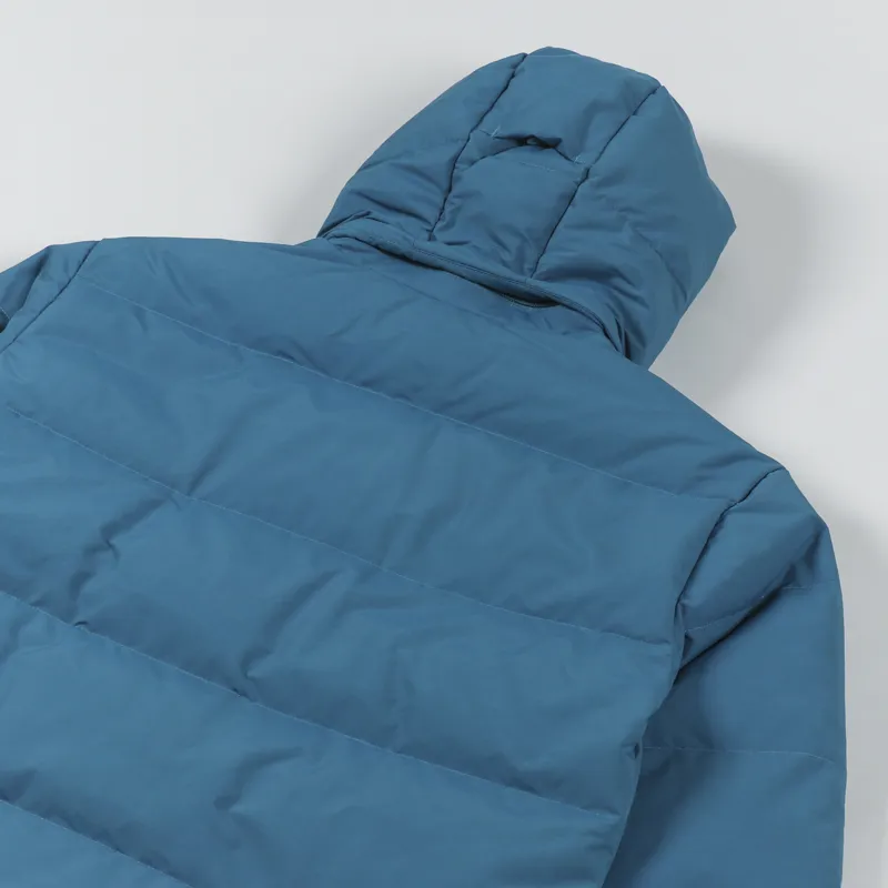 Patagonia Womens Insulated Recycled Downdrift Jacket Wavy Blue