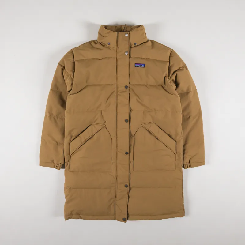Patagonia Womens Downdrift Parka Nest Brown-6