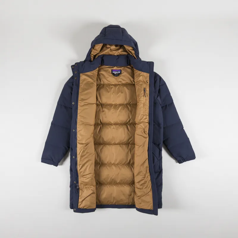 Patagonia Womens Downdrift Parka Smolder Blue-4