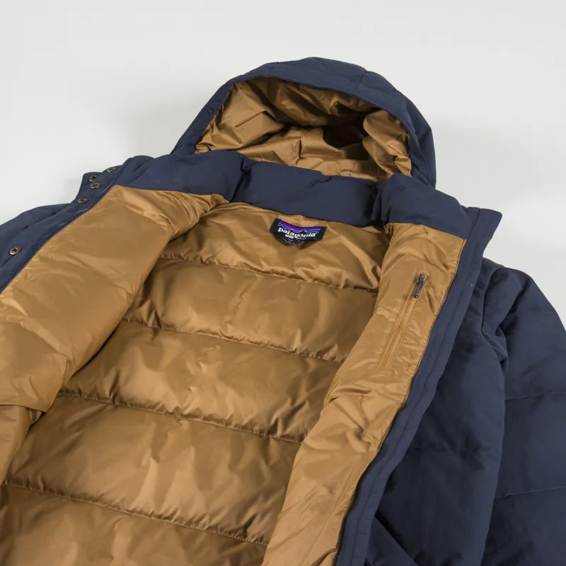Patagonia Womens Downdrift Parka Smolder Blue-8