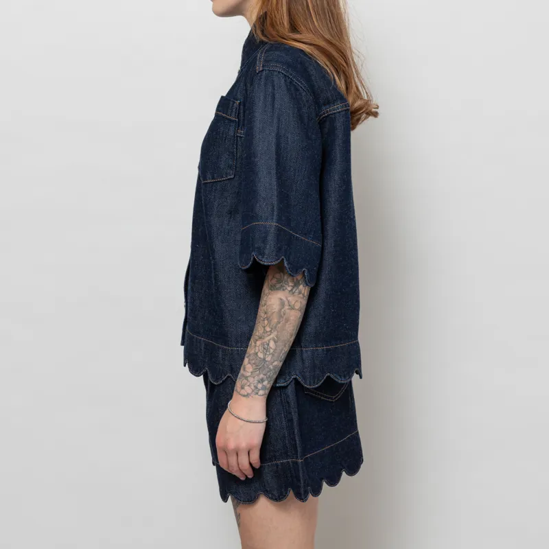 Stella Nova Womens Denim Shirt Blue-2