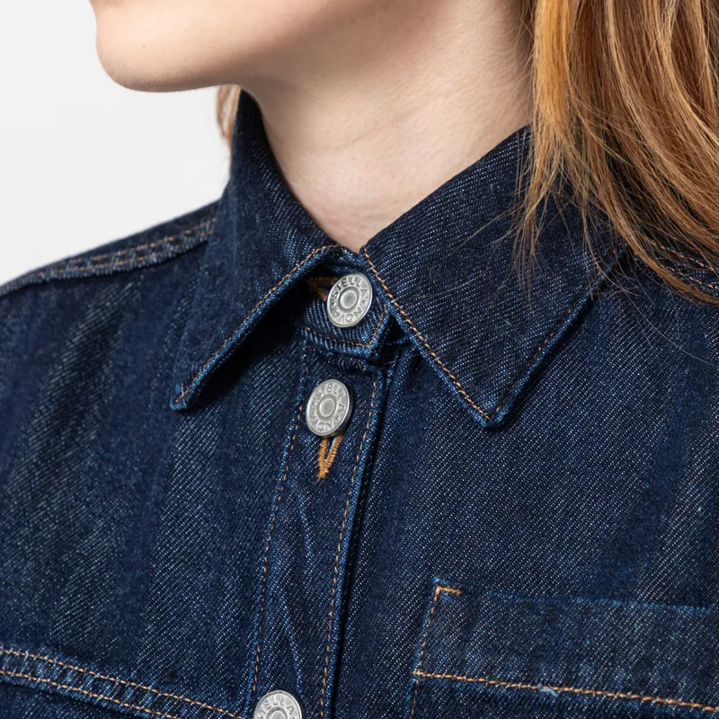 Stella Nova Womens Denim Shirt Blue-5