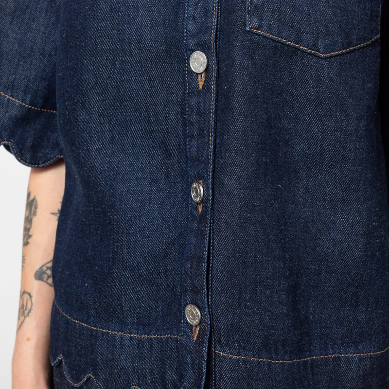 Stella Nova Womens Denim Shirt Blue-8