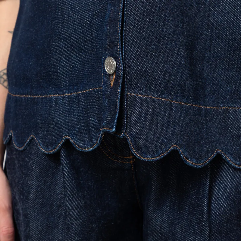 Stella Nova Womens Denim Shirt Blue-7