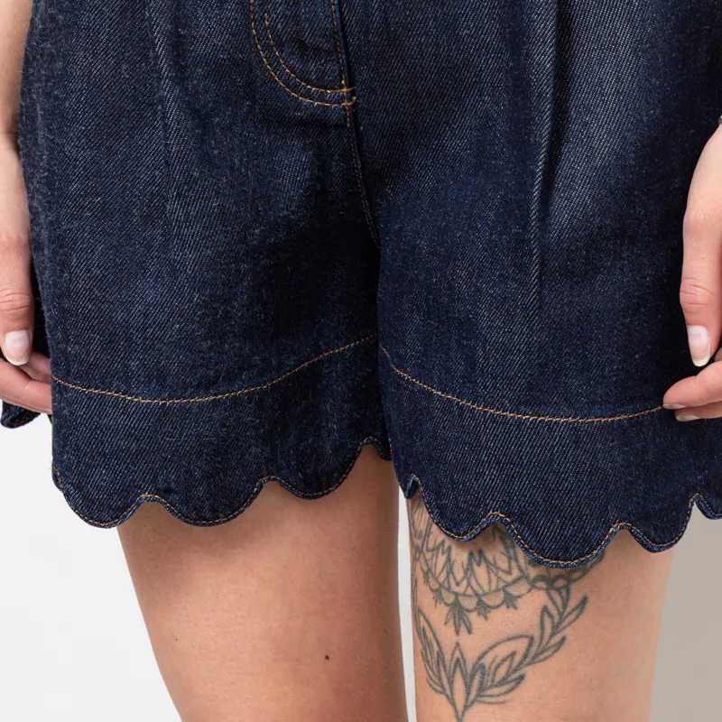 Stella Nova Womens Denim Shorts Blue-8