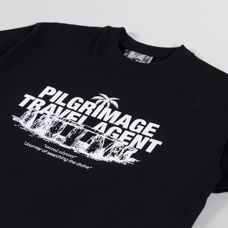 Woodensun Holy Agent T Shirt Black-3